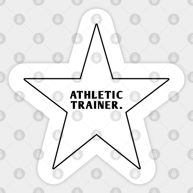 Athletic Trainer With Star Sticker by BlackMeme94